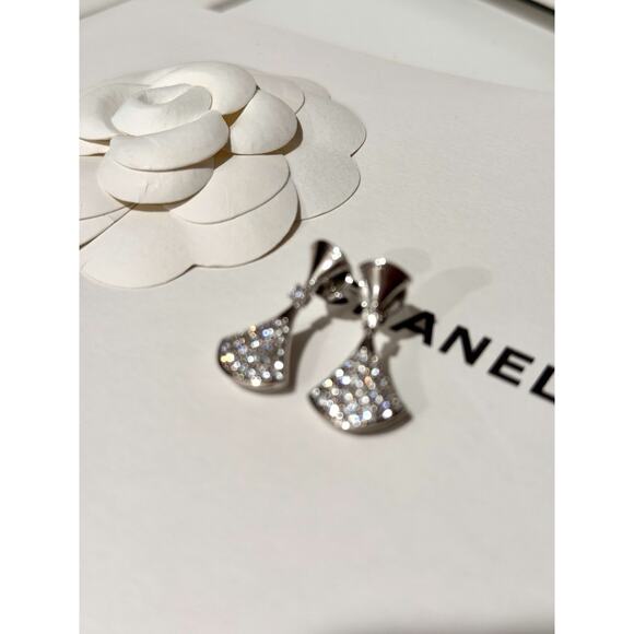 Bvlga*l style Divas' Dream earrings in silver - Picture 3 of 6